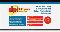 Desktop Screenshot of dpieflyers.com